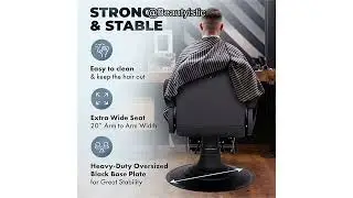 Buy-Rite Black Diamond Barber Chair Review: Comfort, Durability & Style for Professionals