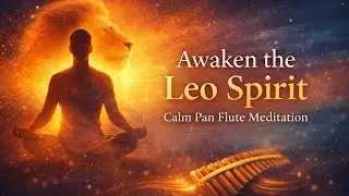 Awaken Leo Energy | Peaceful Pan Flute Meditation for Calm &  Inner Strength