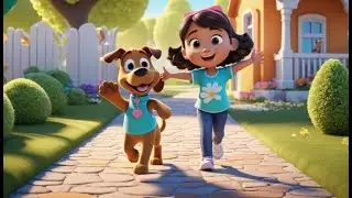 Daisy Dog Finds Her Shadow | Fun Discovery Song for Kids | Nursery Rhymes in English