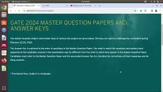 How to check GATE 2024 score? How to challenge answer key?