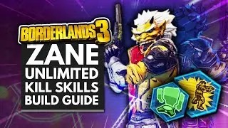 Borderlands 3 Best Builds | INZANE New Zane Build Guide - Unlimited Kill Skills & Double Damage