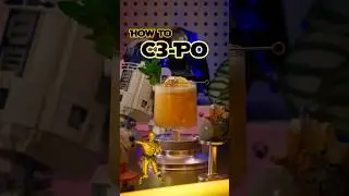 How To Make C3-PO | Star Wars Cocktail | #c3po #starwars #sincitybartender