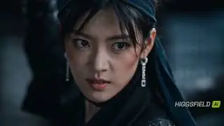 A fight scene in the AI ​​movie 