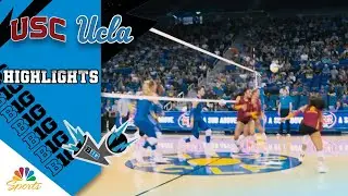 No. 22 USC Trojans vs. UCLA Bruins | COLLEGE VOLLEYBALL HIGHLIGHTS | 10/11/25 | NBC Sports