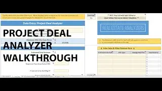 The BEST Real Estate Deal Analysis Spreadsheet Detailed Walkthrough