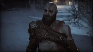 Kratos finally decides to smile