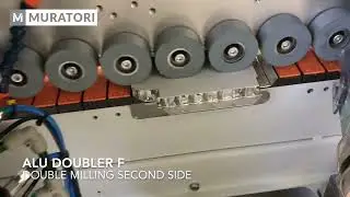 Stamac  Muratori Double Milling and Bending on ALU Honeycomb Panels