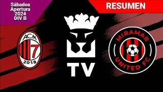 AC Milan (5) - (3) Miramar United |  Resumen