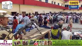 Tight Security Arrangements During  Vote Counting In UP