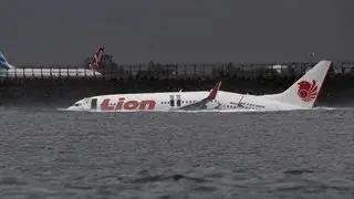 Bali air crash rescue operation caught on camera