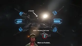 Star citizen 2 man vs entire flleet battle