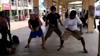 The Sri Lankan HAKA! unrehearsed & unedited! 8)