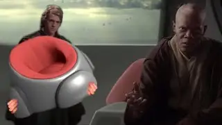 Take a seat, young Skywalker