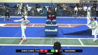 SWS 2015_Athens - T64 - Shen CHN v. Navarria ITA