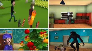 Scary Robber Home Clash Winter Wonderland All Intro