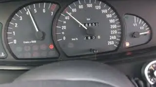 Opel Omega 2.5 V6 0-100 Km/h acceleration