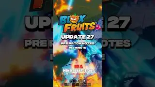 Обновление Blox Fruits 27 Pre Patch ПОЛНЫЙ РАЗБОР #dispecs #roblox #bloxfruits #bloxfruit