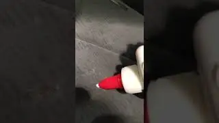 Quick burn hole in seat fix