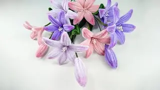 How to Make Lily Flowers From Pipe Cleaner Tutorial | Craft Flower