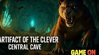 ARK Central Cave Run with Thylacoleo | Artifact of the Clever (The Island) | Game ON
