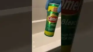 Cleaning bathtub #Comet#CleanWithMe#ASMR #ASMRCleaning#cleaning #CleaningMotivation#SpringCleaning