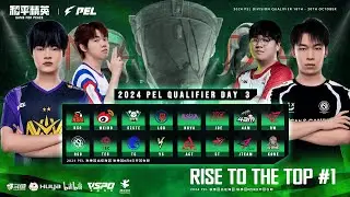 LIVE | 2024 PEL DIVISION QUALIFIER FINALS STAGE DAY 3 | GAME FOR PEACE | 2024 年 PEL 分区预选赛第 3 天