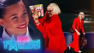 ZAKPIŁA Z OPÓŹNIEŃ PKP 🚅 i tym kupiła serca jurorów! ❤ | Mam Talent!