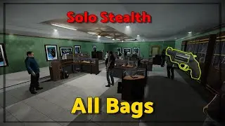 [PAYDAY 2] Jewelry Store ALL BAGS - Death Sentence
