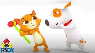 Beat It Silent Comedy Cartoons for Kids by Paw Pack