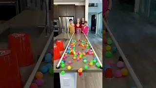 Rolling Ping Pong Family challenge