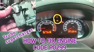 P0299 turbocharger/supercharger underboost condition problem solved, How to reset check engine light