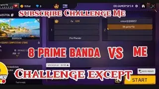 8 Prime Subscriber Challenge Me 😰😲😢