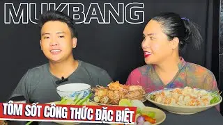 Diva c&aacute;t Thy mukbang T&ocirc;m s&uacute; với Ch&iacute; H&agrave;o&hellip;vui nhộn