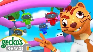 Bouncy Castle Blimp Rescue 🎈 Gecko's Garage | Trucks For Children | Cartoons For Kids