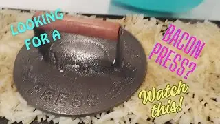 Take a look at the quality of this bacon press