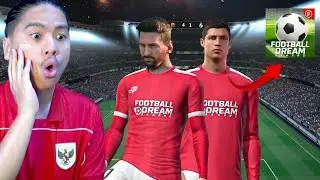 Aku nyobain Football Dream: Be A Pro! Server Indonesia + Fitur Lengkap kali