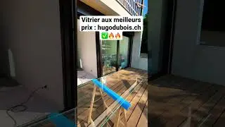 🤩 Installation #vitrerie en #suisse au meilleurs prix