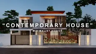 MODERN HOUSE DESIGN 18X20 METERS WITH A FUTURISTIC TOUCH