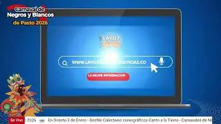 Directo 3 de Enero-Desfile Colectivos coreográficos-Canto a la Tierra-Carnavales de Negros y Blancos