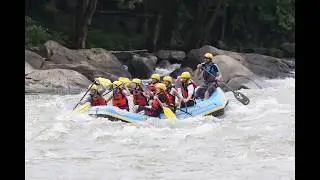 First Time River Rafting