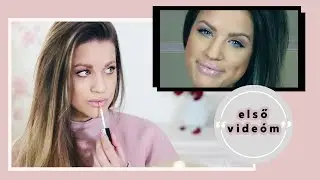 ELSŐ VIDEÓM😱 // újraalkotás & reakció │ Karin Dragos