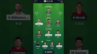 NZ vs ENG 2nd ODI Dream11 GL Team 💰 Win Big with this Fantasy Pick #nzvseng #odi #shorts