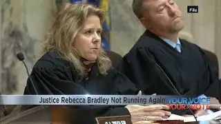 Justice Rebecca Bradley won't run for second full term on the Wisconsin Supreme Court