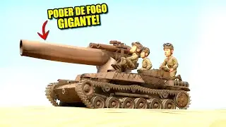 o JAPÃO equipou um dos Seus Tanques Mais Simples Com um Canhao NAVAL - Warthunder PT - BR