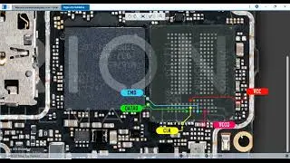 Oppo A5s EMMC Pinouts for ISP | Flashing & Read Write Data Hardware Jumper Ways Fix
