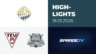 18.01.2026 - Highlights - TEV Miesbach vs. Schweinfurt Mighty Dogs