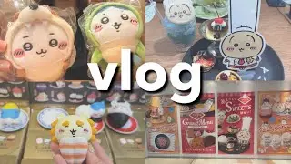 【vlog】箱推しはランダムに強い🕊️｜ちいかわレストラン｜ポップアップストア｜ちい活｜オタ活