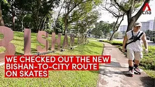 We checked out the Bishan-to-City route on skates