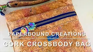 Cork Crossbody Bag from Paper Bound Creations