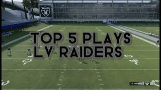 Top 5 Best Passing Plays In Raiders Playbook- Madden 22
